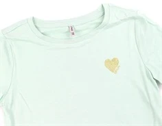 Kids ONLY mist green logo t-shirt